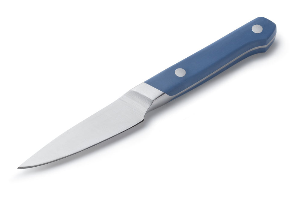 The paring knife from the Misen professional knife set