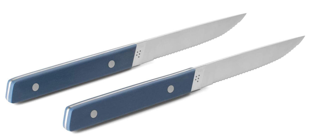 Best steak knives: two steak knives side by side