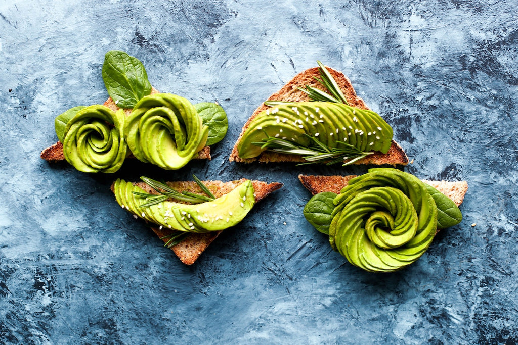 How to cut an avocado: avocado roses on toast