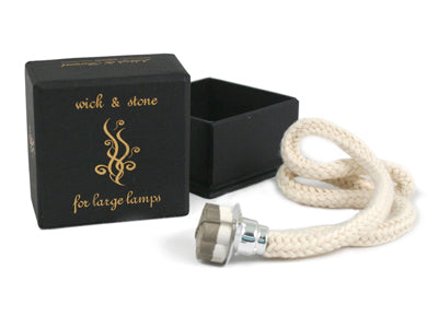 Fragrance Lamp Replacement Wick and Stone