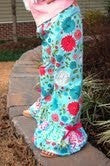 Ruffles Galore Girl's Pants Sewing Pattern