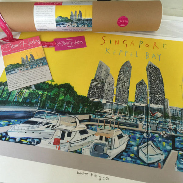 Keppel Bay Art Print by Clare Haxby