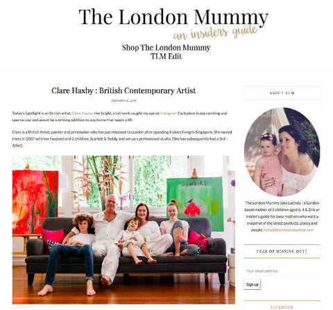 The London Mummy Press Clare Haxby