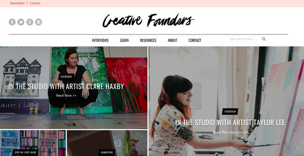 Creative Founders Clare Haxby Artist Interview