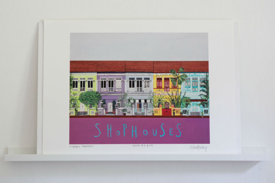 Singapore Shophouse Art