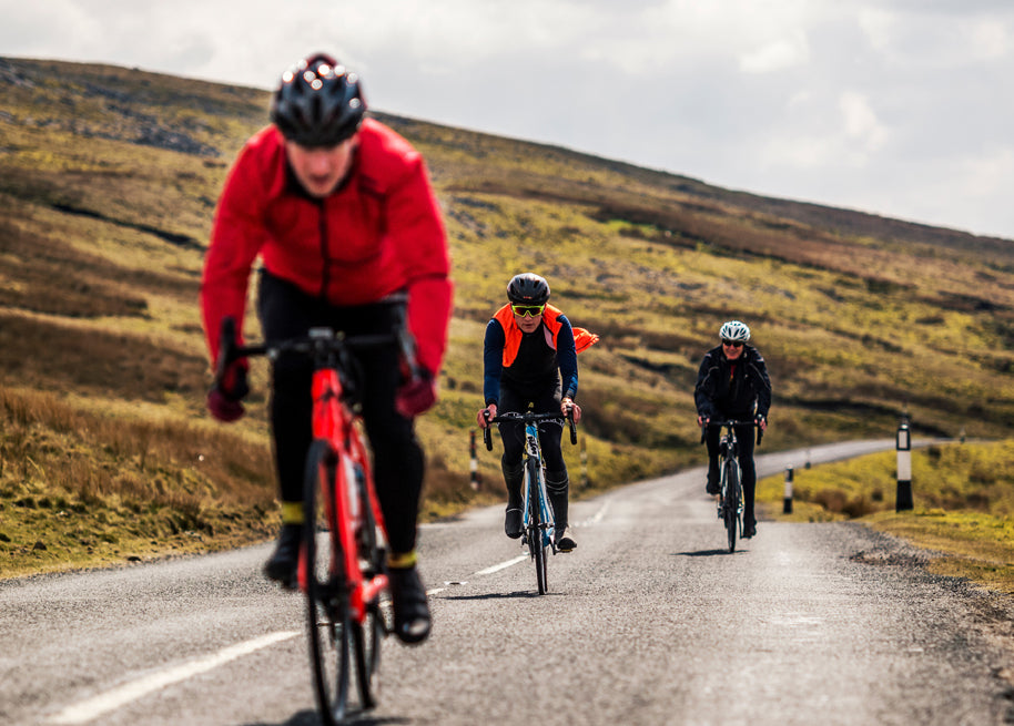 corporate cycling event in Yorkshire Dales - Buttertubs pass
