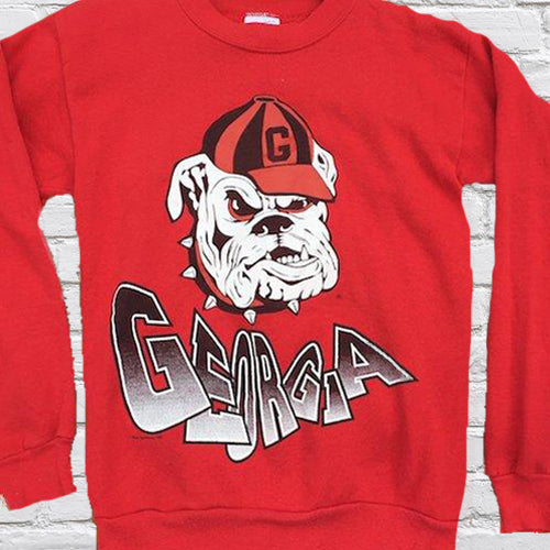 red georgia sweatshirt