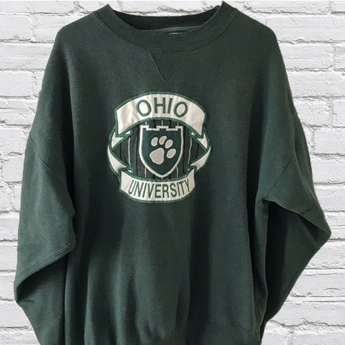 ohio university crewneck sweatshirt