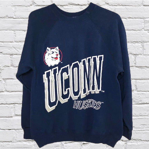 vintage uconn sweatshirt