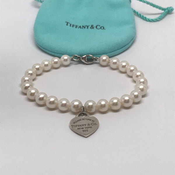 return to tiffany pearl bracelet