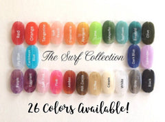 Orange Beads, The Surf Collection, 30mm Beads, big acrylic beads, bracelet necklace earrings, jewelry making, acrylic bangle beads