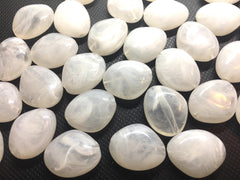 White Beads, The Princess Collection, 25mm Beads, big acrylic beads, bracelet necklace earrings, jewelry making, white jewelry, wire bangle