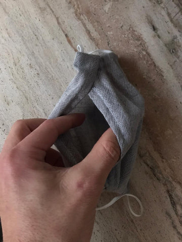 Turkish Face Mask With Pocket for PM2.5 Charcoal Filter