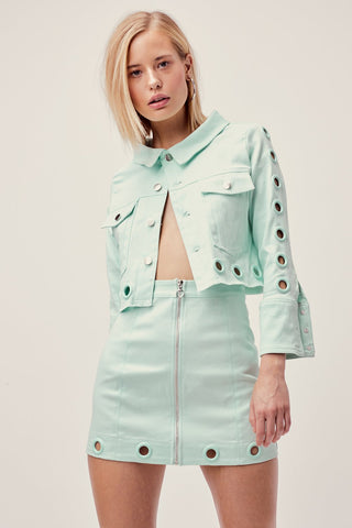 For Love and Lemons Gibson Wrap Top