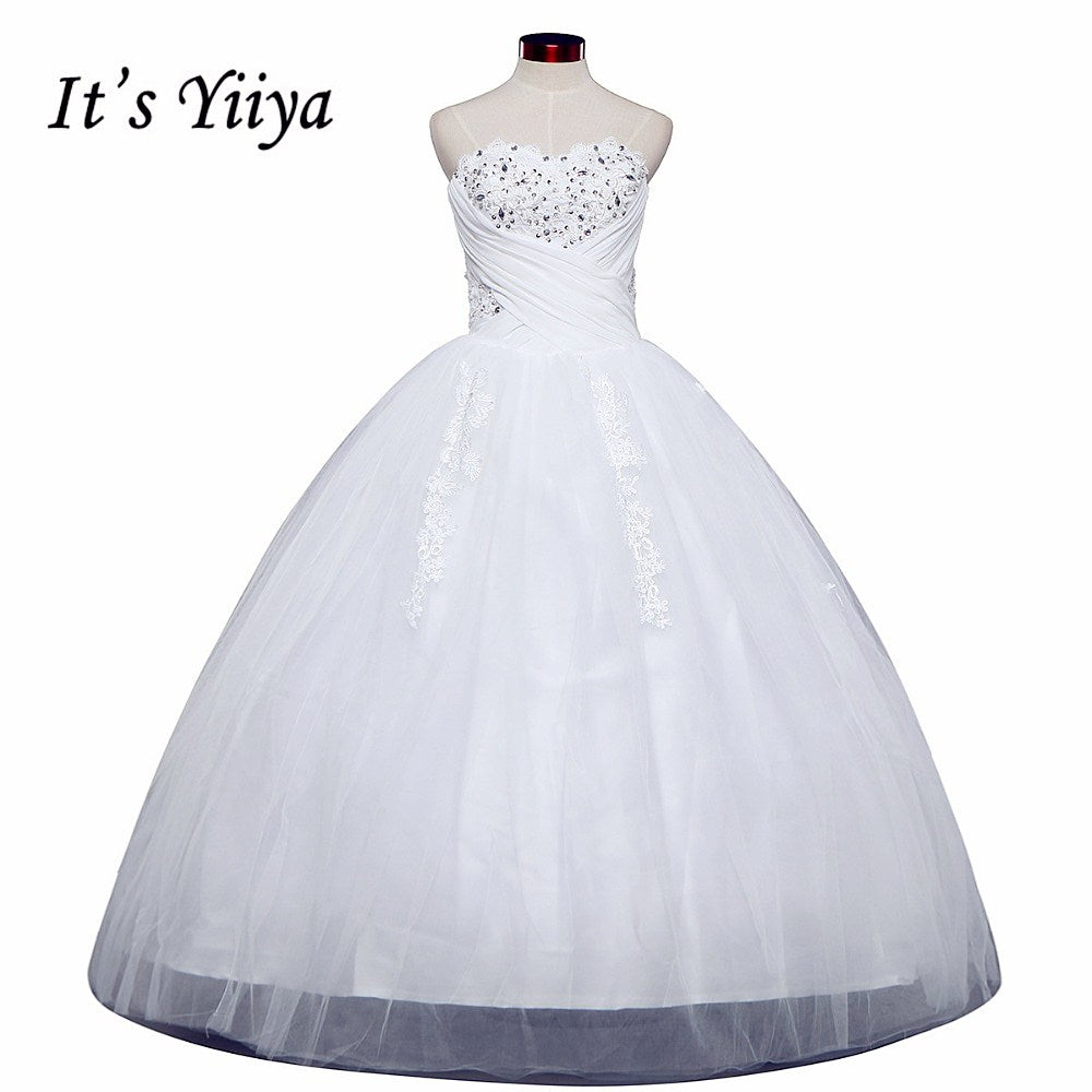 plus size white wedding dresses cheap