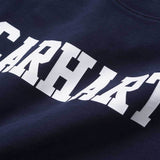 Carhartt WIP College Sweatshirt - Dark Navy / White - so-ldn