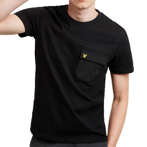 Lyle Scott Pocket T-Shirt - Black TS1125V