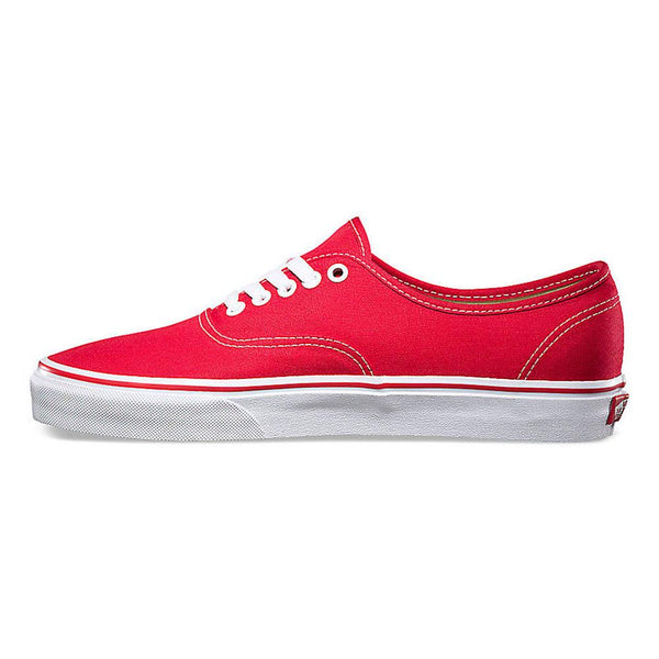 vans shoes red