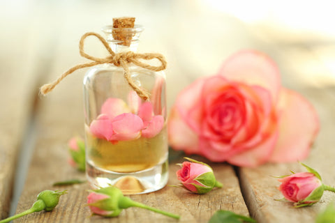 rose essential oil for stress