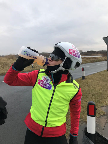 Zoe Ball used Elivar on her 350-mile cycle from Blackpool to Brighton in aid of Sport Relief