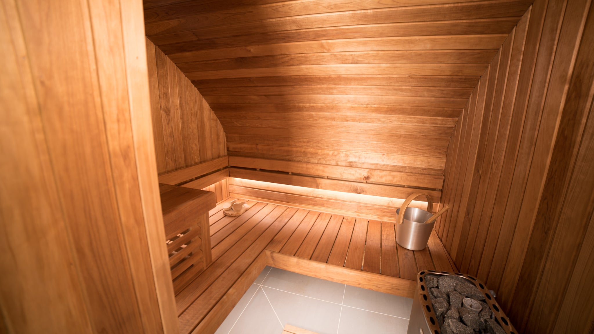 Bespoke Indoor Micro Sauna Installation, Burghley Road, Kentish Town: North London