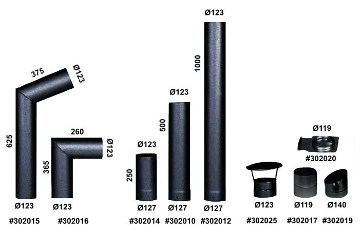 Kota Flue Parts with product #