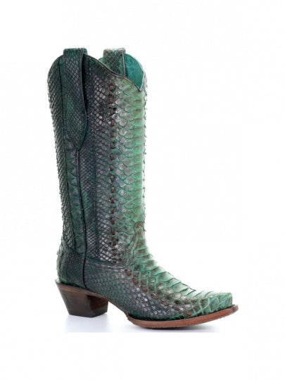 corral women's python boots