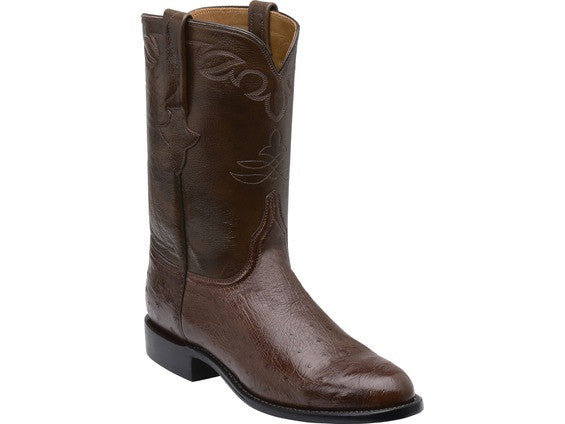 lucchese smooth ostrich roper