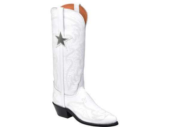 Lucchese Women's White Goat Dallas 