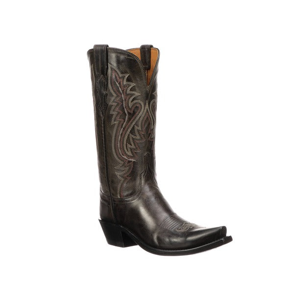 lucchese grey boots