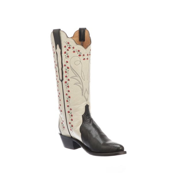 lucchese white cowboy boots