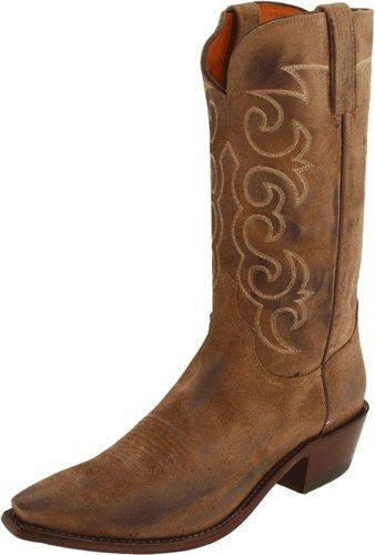 lucchese suede boots