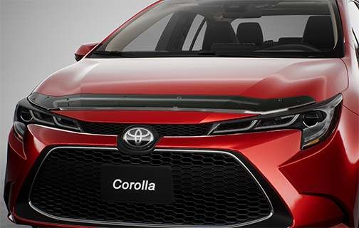 2020 toyota corolla hood deflector