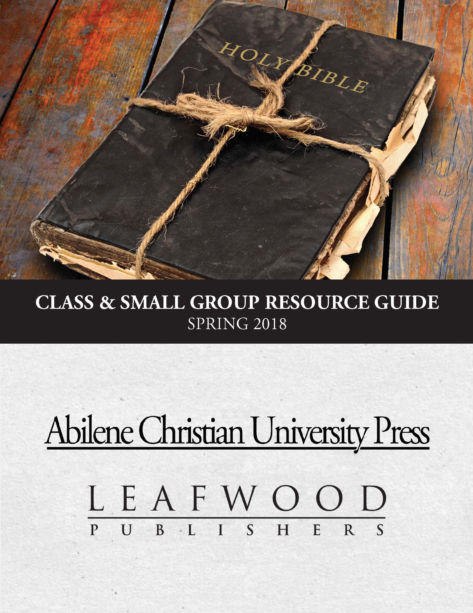 Small Group & Class Resource Guide
