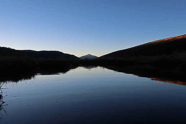 Night fall on the tarn 