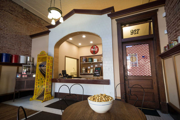 Visit The Popped Popcorn Company in Downtown Fort Smith, Arkansas
