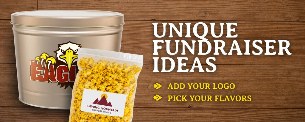 Sell our gourmet, flavored popcorn as an easy, customized and profitable fundraiser for your school, charity, club, scout troop, or non-profit organization.