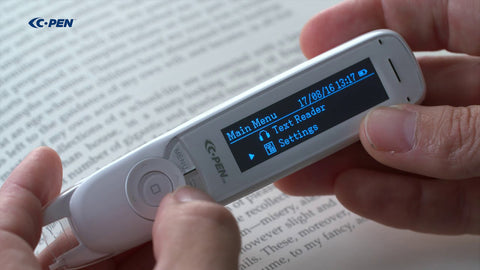 C-Pen Reader Pen scans and reads text aloud 