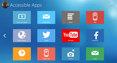 A wide range of accessible apps exist in the Grid 3