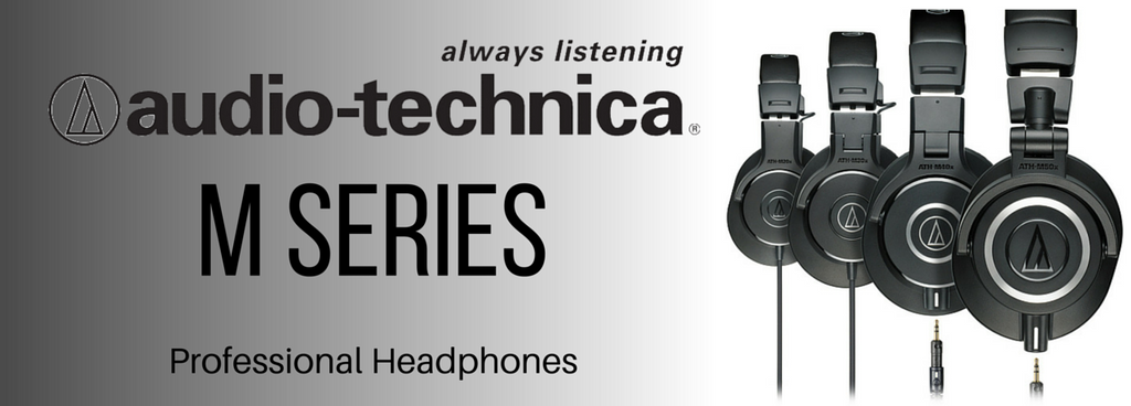 Audio Technica M Series Professional Headphones