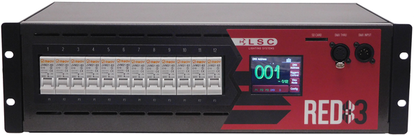 LSC Red3 Dimmer Rack