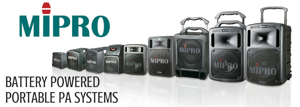 Mipro MA Series Portable PA Systems