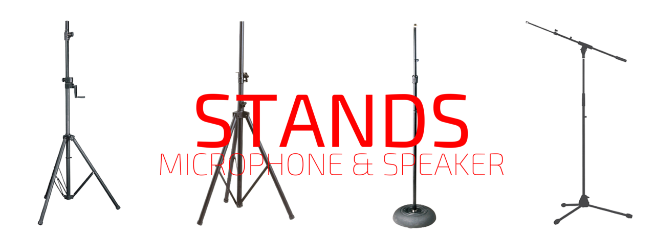 Microphone & Speaker Stands