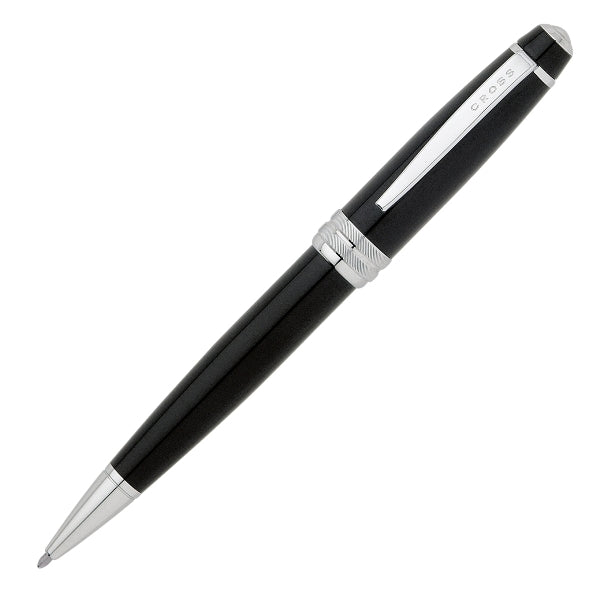 Resonar Resplandor Juicio Cross Bailey Ballpoint Pen, Black Lacquer & Chrome - Pen Savings