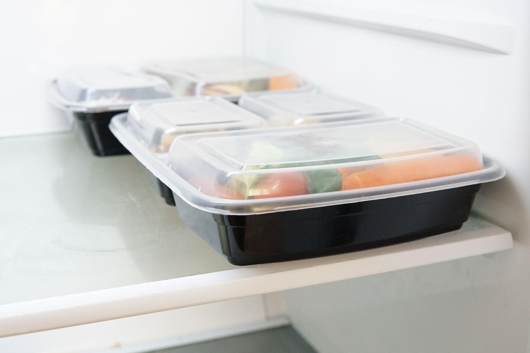 Meal Prep Container in Freezer