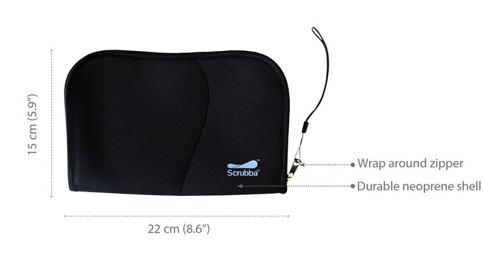 Scrubba Cable Pouch Closed