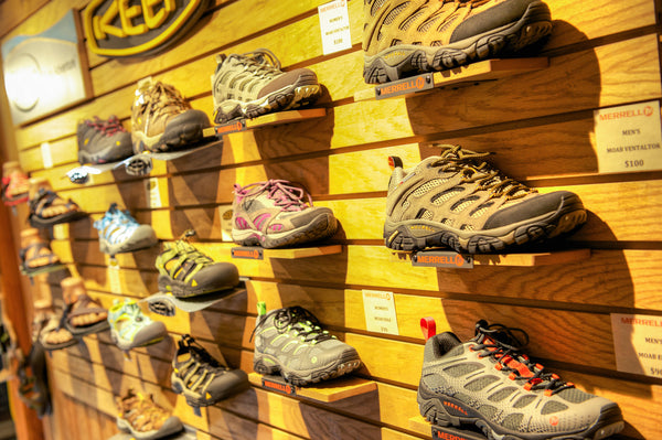 Fly Shop Shoe Selection