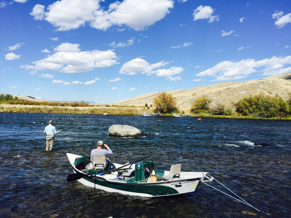 Guide Float trip on the Madison River