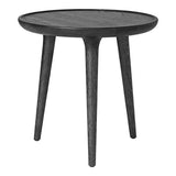 Mater Accent Side Table Small Oak - Black Stained