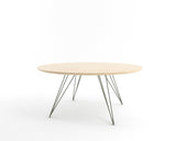 Tronk Williams Coffee Table - Circular Small Maple Prairie Green